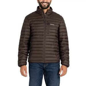 Gerry Men's Puffer Jacket, Brown, M